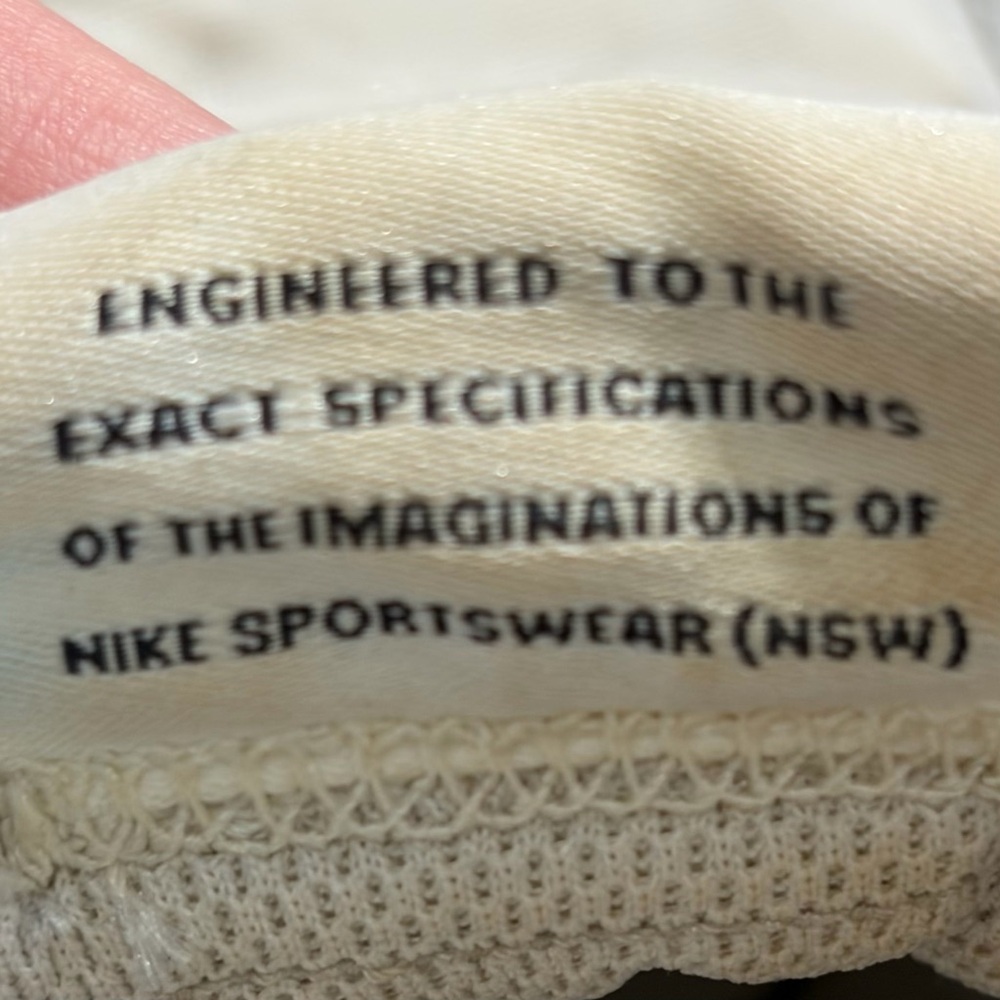 Nike Waffle Debut Running Shoe - Off-White & Gold - Picture 10 of 11